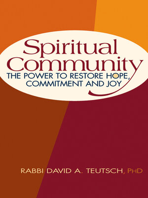 cover image of Spiritual Community